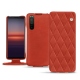 Custodia in pelle Sony Xperia 5 II - Arange clouquié - Couture