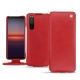 Lederschutzhülle Sony Xperia 5 II - Rouge troupelenc