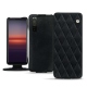 Housse cuir Sony Xperia 5 II - Dark vintage - Couture