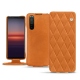 Custodia in pelle Sony Xperia 5 II - Mandarine vintage - Couture