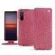 Housse cuir Sony Xperia 5 II - Serpent ciclamino