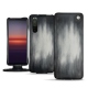 Custodia in pelle Sony Xperia 5 II - Gris Patine