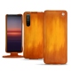 Housse cuir Sony Xperia 5 II - Orange Patine