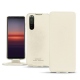 Housse cuir Sony Xperia 5 II - Blanc PU