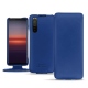 Custodia in pelle Sony Xperia 5 II - Bleu Océan PU