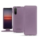 Funda de piel Sony Xperia 5 II - Lilas PU