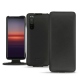 レザーケース Sony Xperia 5 II - Noir PU