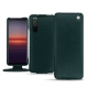 レザーケース Sony Xperia 5 II - Vert séduisant
