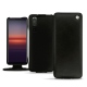 Housse cuir Sony Xperia 5 II - Noir Veggie