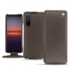 Funda de piel Sony Xperia 5 II - Gris Veggie
