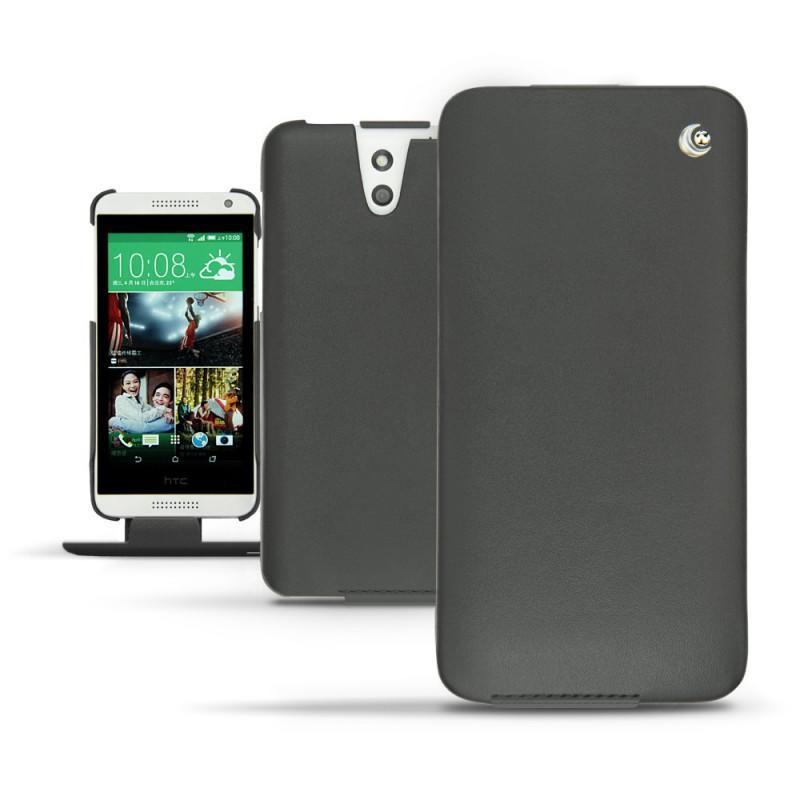 HTC Desire 610 leather case - Noir ( Nappa - Black ) 