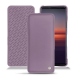 Sony Xperia 5 II leather case - Lilas ( Nappa - Pantone 2645U ) 
