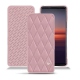 レザーケース Sony Xperia 5 II - Rose - Couture ( Nappa - Pantone 2365C ) 