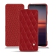 Custodia in pelle Sony Xperia 5 II - Rouge - Couture ( Nappa - Pantone 199C ) 