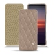 Lederschutzhülle Sony Xperia 5 II - Taupe vintage - Couture