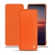 Lederschutzhülle Sony Xperia 5 II - Orange fluo