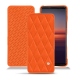 レザーケース Sony Xperia 5 II - Orange fluo - Couture