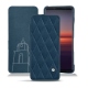 Lederschutzhülle Sony Xperia 5 II - Blu mediterran - Couture