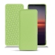 レザーケース Sony Xperia 5 II - Vert olive PU