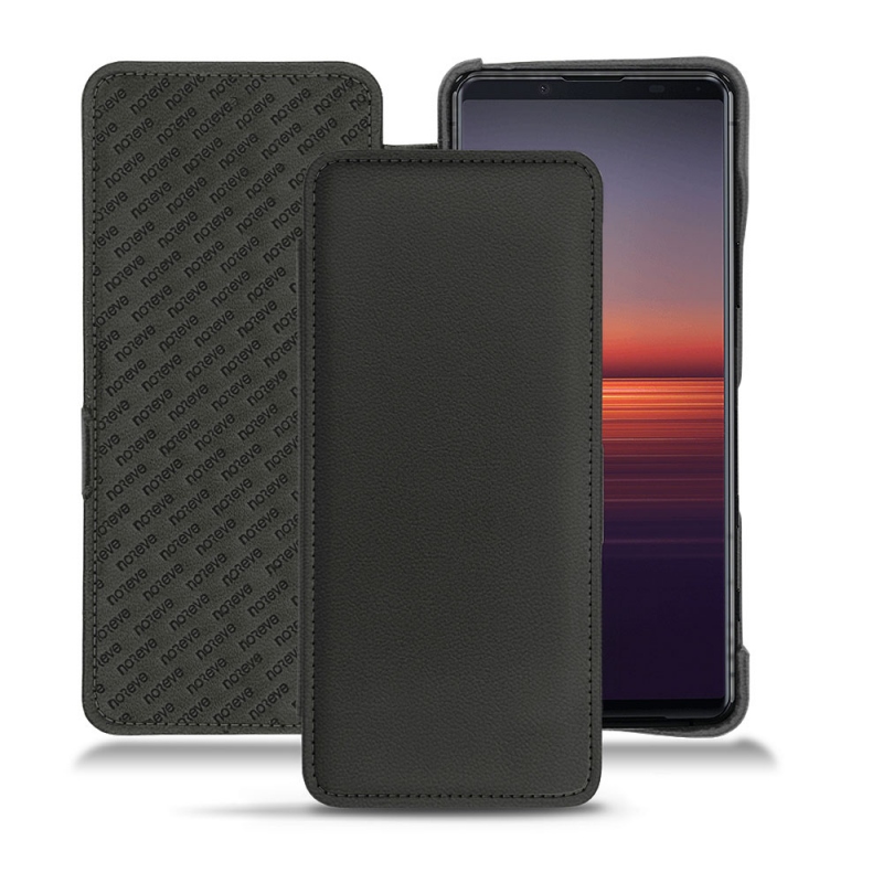 Lederschutzhülle Sony Xperia 5 II - Noir PU