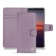 Housse cuir Sony Xperia 5 II - Lilas ( Nappa - Pantone 2645U ) 