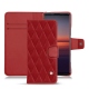 Lederschutzhülle Sony Xperia 5 II - Rouge - Couture ( Nappa - Pantone 199C ) 