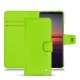 Housse cuir Sony Xperia 5 II - Vert fluo