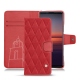 Funda de piel Sony Xperia 5 II - Rouge troupelenc - Couture