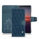Funda de piel Sony Xperia 5 II - Blu mediterran - Couture