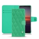 Capa em pele Sony Xperia 5 II - Menthe vintage - Couture