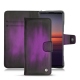 Housse cuir Sony Xperia 5 II - Violet Patine