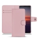 Housse cuir Sony Xperia 5 II - Rose PU