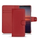 Sony Xperia 5 II leather case - Rouge PU