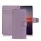 Lederschutzhülle Sony Xperia 5 II - Lilas PU