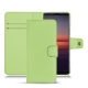 Lederschutzhülle Sony Xperia 5 II - Vert olive PU