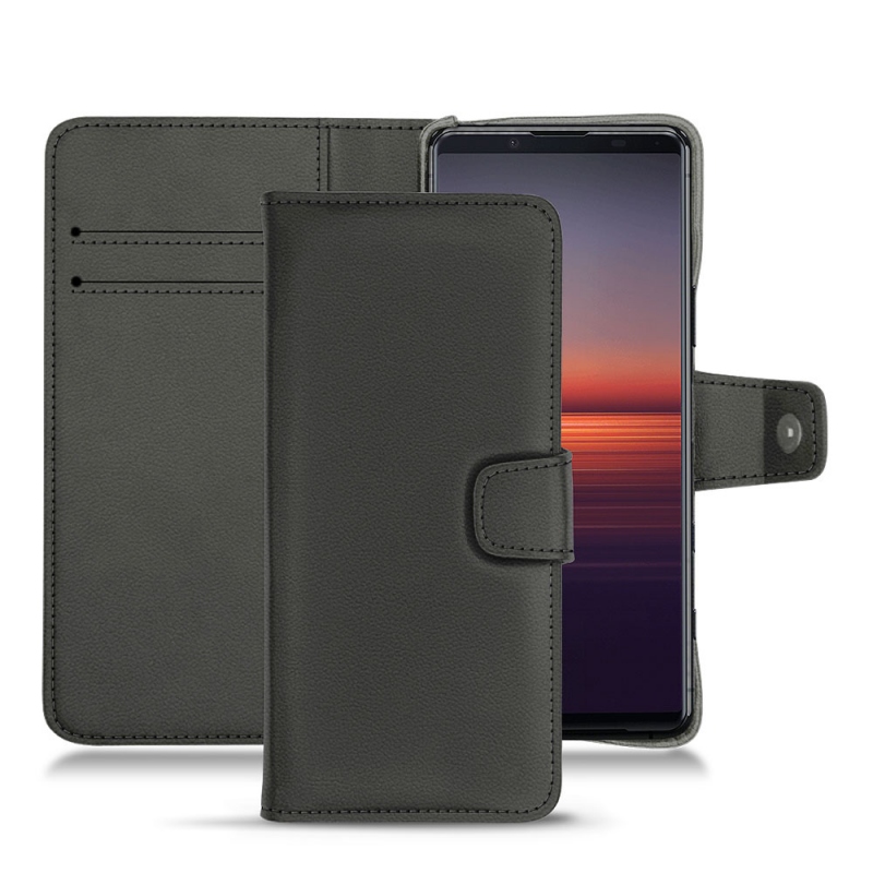Housse cuir Sony Xperia 5 II - Noir PU