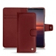 Capa em pele Sony Xperia 5 II - Rouge Veggie