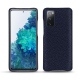 Coque cuir Samsung Galaxy S20 FE - Cobalt ( Pantone 141B4D )