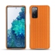 가죽 커버 Samsung Galaxy S20 FE - Abaca arancio
