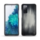 Coque cuir Samsung Galaxy S20 FE - Gris Patine