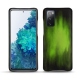 Custodia in pelle Samsung Galaxy S20 FE - Vert Patine