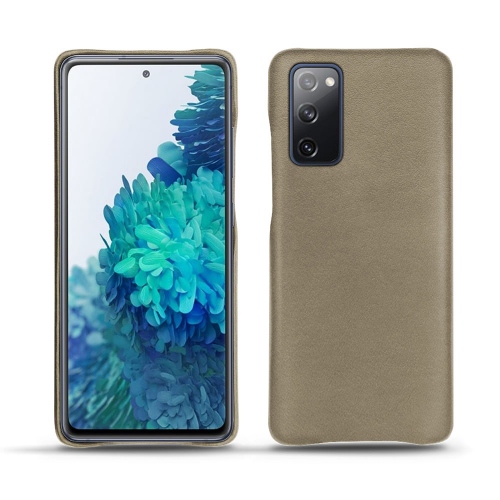 Leder-Rückseiteneinband für Samsung Galaxy S20 FEDarboun sabla ( Pantone #BCB1A1 )