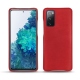 가죽 커버 Samsung Galaxy S20 FE - Rouge troupelenc