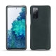 가죽 커버 Samsung Galaxy S20 FE - Blu marino