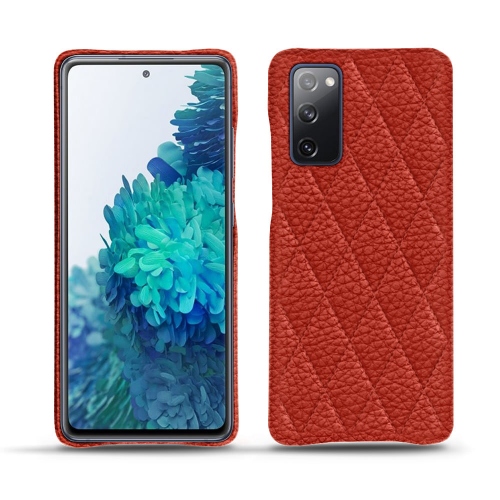 Leder-Rückseiteneinband für Samsung Galaxy S20 FEPapaye - Couture ( Pantone #b54317 ) 