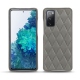 가죽 커버 Samsung Galaxy S20 FE - Acier vintage - Couture