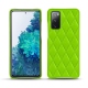 가죽 커버 Samsung Galaxy S20 FE - Vert fluo - Couture