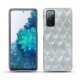 Capa em pele Samsung Galaxy S20 FE - Platinium - Couture