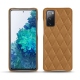Coque cuir Samsung Galaxy S20 FE - Castan esparciate - Couture