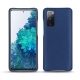 가죽 커버 Samsung Galaxy S20 FE - Bleu frisson